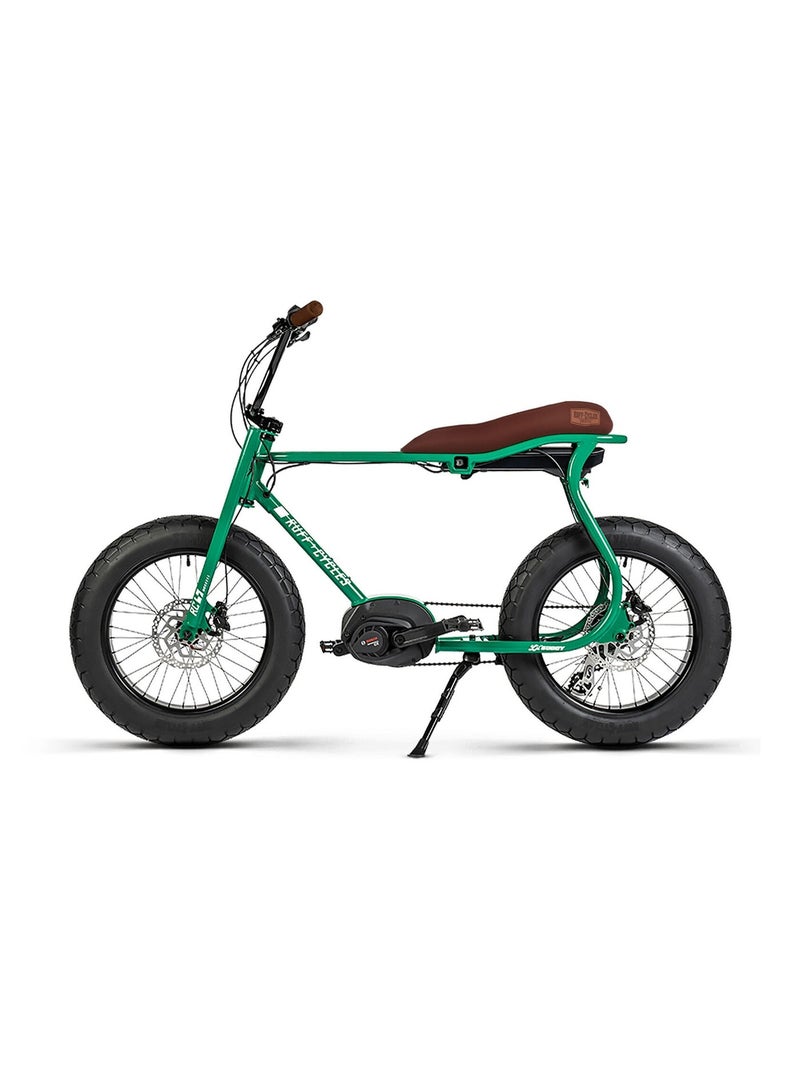 Ruff Cycles Lil'Buddy Men's E-Bike, Bosch Active Line Motor, Devon Green, Cruiser Style, Fat Tyres - Image 3